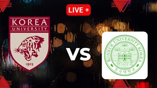 Korea University vs Konkuk University  Korean University Basketball League LIVE [upl. by Higbee]