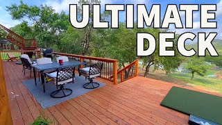 Best Deck Ever  Unique Ideas for Building a Deck [upl. by Hescock]