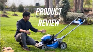 Kobalt 80v Self Propelled Battery Lawn Mower Product Review [upl. by Wilkison]