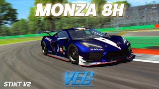 Last push before the winter break  VEC Monza 8H  Division 1  Brabham Motorsports 83 GT3 [upl. by Philbo285]