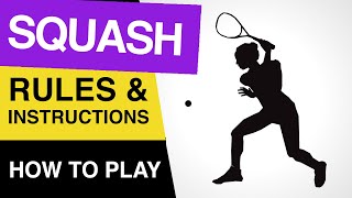 Squash Rules  How to Play Squash  Rules of Squash Game [upl. by Luwana]