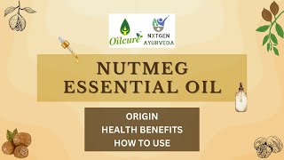 Nutmeg Essential Oil  Amazing Benefits  Uses  Immunity [upl. by Salamone]