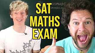 SAT Math Exam Walkthrough with SparksMaths [upl. by Sucrad]