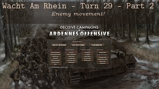 Decisive Campaigns  Ardennes Offensive  Wacht Am Rhein  23 Dec 1944  Turn 29  Part 2 [upl. by Evers]