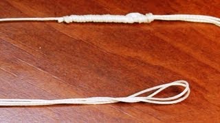 How to tie a Doubled Bimini Twist  Backing and Braid Knot [upl. by Hirsch686]