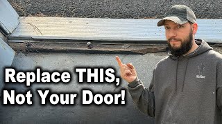 How to Replace Exterior Door Threshold [upl. by Blondell]