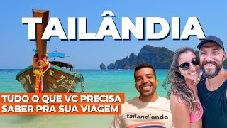 Tudo sobre a Tailândia Como planejar sua viagem pra Tailândia Live com tailandiando [upl. by Nerradal]