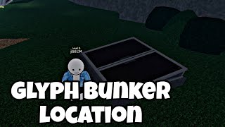 How to Find Glyph Bunker location in Fisch Roblox  glyph bunker [upl. by Aubreir]