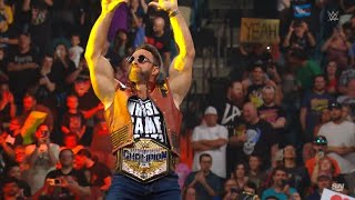 US Champion LA Knight Entrance with new theme song WWE SmackDown Aug 9 2024 [upl. by Areyk]