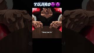 Yujiro wants to be forced to cook👀🥶Baki Hanma anime animemoments baki [upl. by Lyrrehs]