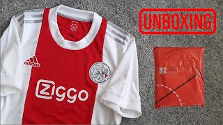 202122 Ajax home shirt Unboxing amp Review [upl. by Louie]