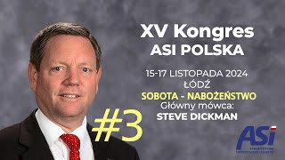 Kongres ASI Polska 2024  3 Sobota  Nabożeństwo  16 listopada 930 [upl. by Ivana]