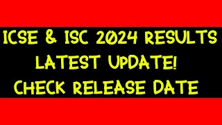 Most Exclusive CISCE 2024 ISCICSE Result Confirm NEXT WEEK Result Date 2024 TuitionICSEOnline [upl. by Ahsasal]