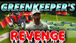 CRAZY GREENKEEPERS REVENGE TOURNAMENT  EAGLE HARBOUR GOLF CLUB [upl. by Anaiek]