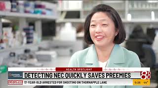 Health Spotlight Detecting necrotizing enterocolitis quickly saves preemies [upl. by Aicrag]