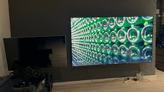 Getting the new TCL 98” inch Tv 55” inch vs 65” inch vs 98” inch [upl. by Lashoh679]