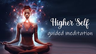 A Deeper Connection with Your Higher Self Guided Meditation [upl. by Eillas71]