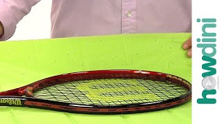 How to wrap a tennis racquet [upl. by Enitsud]