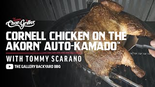 How to make Cornell Chicken on the AKORN® AutoKamado™ withthegalleryBBQ [upl. by Yevol]