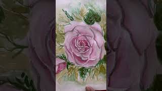 Watercolour Drawing floweryoutubeshorts viralyoutubevideo youtube vibgyorpalette [upl. by Arahsal296]