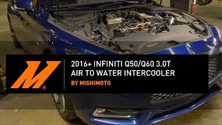 Infiniti Q50 Intercooler Install [upl. by Keldon]