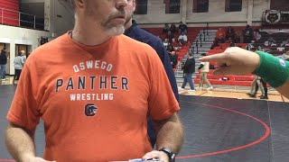 Lockport girls wrestling vs oswego [upl. by Lanette]