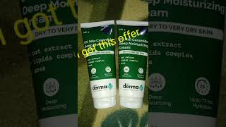 The Derma Co Deep Moisturiser Cream 5NiaCeramide Cream For Dry Skin ceramides niacinamide [upl. by Euqnimod525]