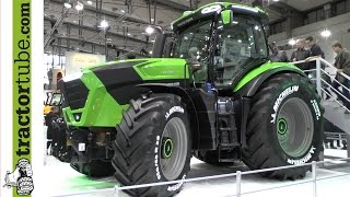 Agritechnica 2013 DeutzFahr stellt die Serie 9 und 11 auf der Messe vor [upl. by Ativet]