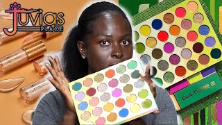 New Juvias Place Culture 2 Palette And Nubian Glow Illuminators Review  Ohemaa [upl. by Attenaej]