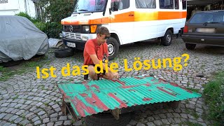 Rostlöcher schweißen  So hab ich es geschafft  Camper Ausbau 7 [upl. by Nunci]