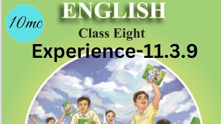 Class 8 English BD Experience1139  New Book 2024  New Curriculum 2024 [upl. by Edobalo]