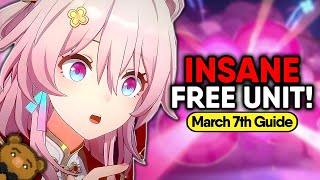 HOW IS SHE FREE March 7th Hunt Guide  Relics Best Build Teams [upl. by Reynard]