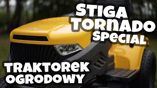 Traktorek ogrodowy Stiga Tornado Special  Traktorcompl [upl. by Dulci]