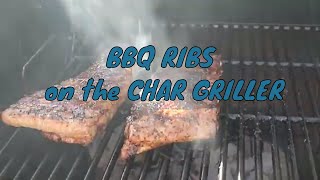 HOW to BBQ RIBS with a CHAR GRILLER [upl. by Llerat]