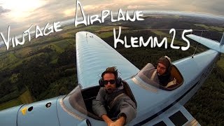 Vintage Airplane Klemm 25 [upl. by Coppins]