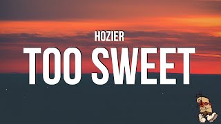 Hozier  Too Sweet Lyrics [upl. by Aisak]