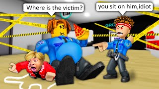 POLICE BROOKHAVEN👮‍♂️ TOXIC BACON  ROBLOX Brookhaven 🏡RP  FUNNY MOMENTS [upl. by Llednew]