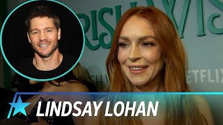 Lindsay Lohan Reveals If Chad Michael Murray Will Be In Freaky Friday 2 [upl. by Ahar433]