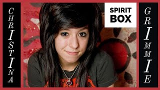 Christina Grimmie AFTERLIFE Spirit Box Session  Does She Come Through amp Who Comes With Her [upl. by Erline383]