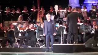 ANDREA BOCELLI  LIVE LAJATICO 2014  NESSUN DORMA [upl. by Htebaras]