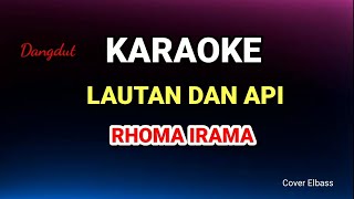 lautan dan api  Rhoma irama karaoke  irama  cover elbass [upl. by Jaddan346]