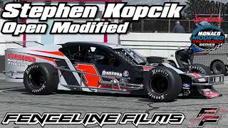 Stephen Kopcik Tri Track Open Modified Seekonk Open Wheel Wednesday 2024 [upl. by Conah]