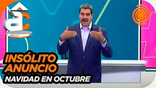 Venezuela Maduro adelantó la NAVIDAD para el 1° DE OCTUBRE [upl. by Eciened]