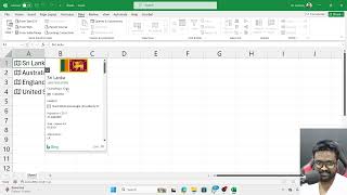 Excel Tips and Tricks Sinhala  How to Use Excel Geography Data [upl. by Banyaz574]