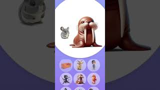 Chinchilla  Walrus  Fuzzwal  Animash  YouTube Shorts gaming gameplay youtube animash [upl. by Krug]