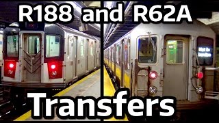 ⁴ᴷ R188 and R62A Transfer Train Action [upl. by Nwahsir]