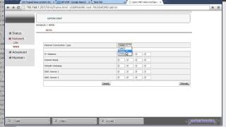 FTTH GPON AONT 100C Routed Mode Configuration Screens [upl. by Arelus]