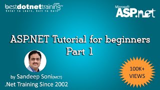 ASPNET Tutorial for Beginners  Part 1  Introduction of ASPNET [upl. by Odella]