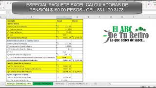 Paquete Excel super especial solo para ti que eres suscriptor [upl. by Godric]