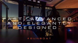 Gunboat 68  Interiors At Night [upl. by Ardnuaed]